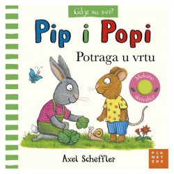 PIP I POPI - POTRAGA U VRTU (interaktivno, prekrivalice od flisa)