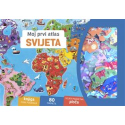 MOJ PRVI ATLAS SVIJETA -  KUTIJA S MAGNETIMA