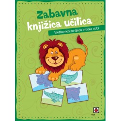 ZABAVNA KNJIŽICA UČILICA- VJEŽBENICA ZA DJECU VRTIĆKE DOBI