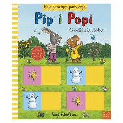 PIP I POPI: MOJA PRVA IGRA PAMĆENJA - GODIŠNJA DOBA
