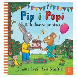 PIP I POPI - ROĐENDANSKA PROSLAVA (kartonka 17 x 17 cm)