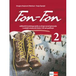 FON-FON 2, udžbenik hrvatskoga jezika za drugi razred gimnazije i srednjih strukovnih škola (140 sati godišnje)