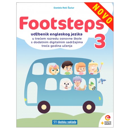 FOOTSTEPS 3 Udžbenik engleskog jezika