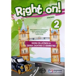 RIGHT ON! 2 RADNA BILJEŽNICA IZ ENGLESKOG JEZIKA ZA 7.RAZRED