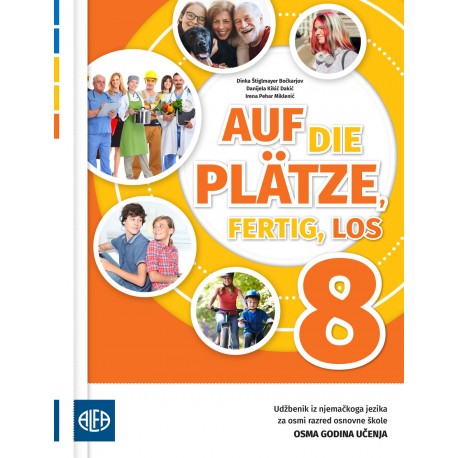 8 AUF DIE PLATZE, FERTIG, LOS 8 UDŽBENIK SA APP