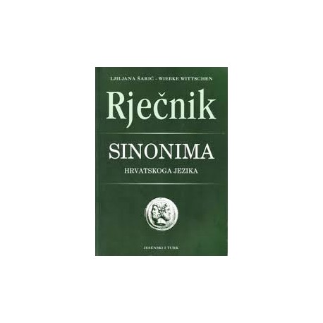 RJEČNIK SINONIMA HRVATSKOGA JEZIKA