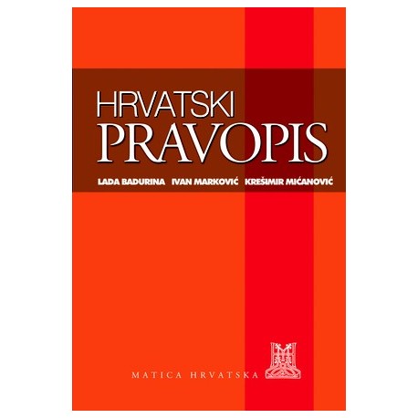 HRVATSKI PRAVOPIS