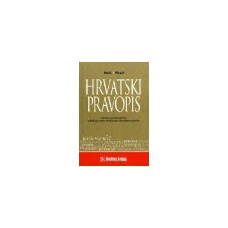 HRVATSKI PRAVOPIS