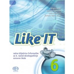 LIKE IT 6 RADNA BILJEŽNICA INFORMATIKE