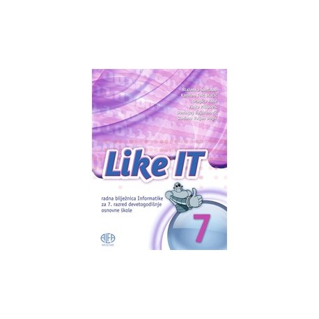 Like IT 7 radna bilježnica Informatike