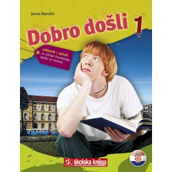 DOBRO DOŠLI 1 - udžbenik i rječnik za učenje hrvatskoga jezika za strance