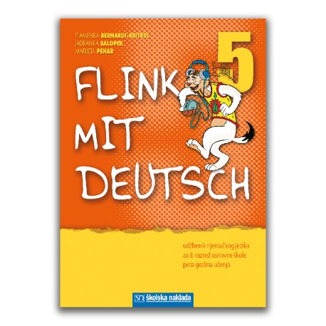 Flink mit Deutsch 5, udžbenik njemačkoga jezika