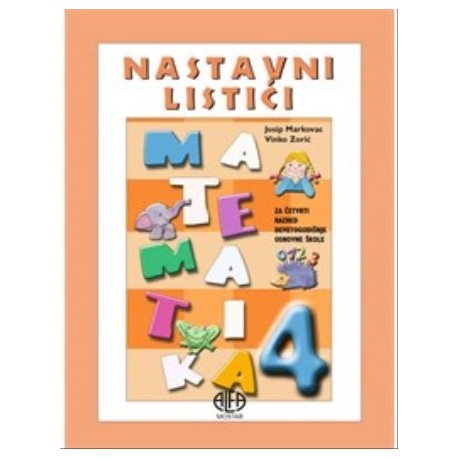 Matematika 4 nastavni listići