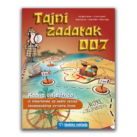 Tajni zadatak 007 radna bilježnica