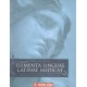 ELEMENTA LINGUAE LATINAE MEDICAE - RADNA BILJEŽNICA