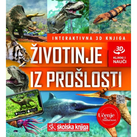 ŽIVOTINJE IZ PROŠLOSTI - INTERAKTIVNA 3D KNJIGA