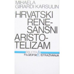 HRVATSKI RENESANSNI ARISTOTELIZAM