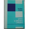 UVOD U DRŽAVU I PRAVO