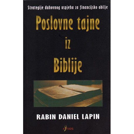 POSLOVNE TAJNE IZ BIBLIJE