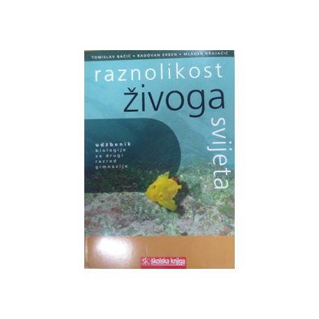 Raznolikost živog svijeta 2 udžbenik biologije