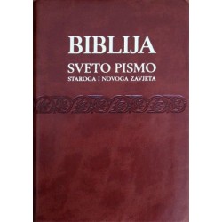 DŽEPNA BIBLIJA-Eko kožni fleksibilni uvez