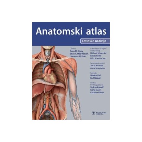 ANATOMSKI ATLAS-latinsko nazivlje 2.izd.